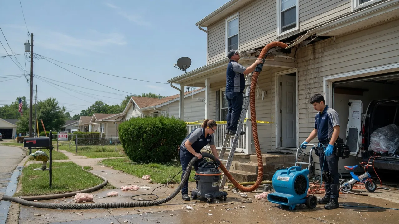 Water Damage Restoration in Yoder, IN near me